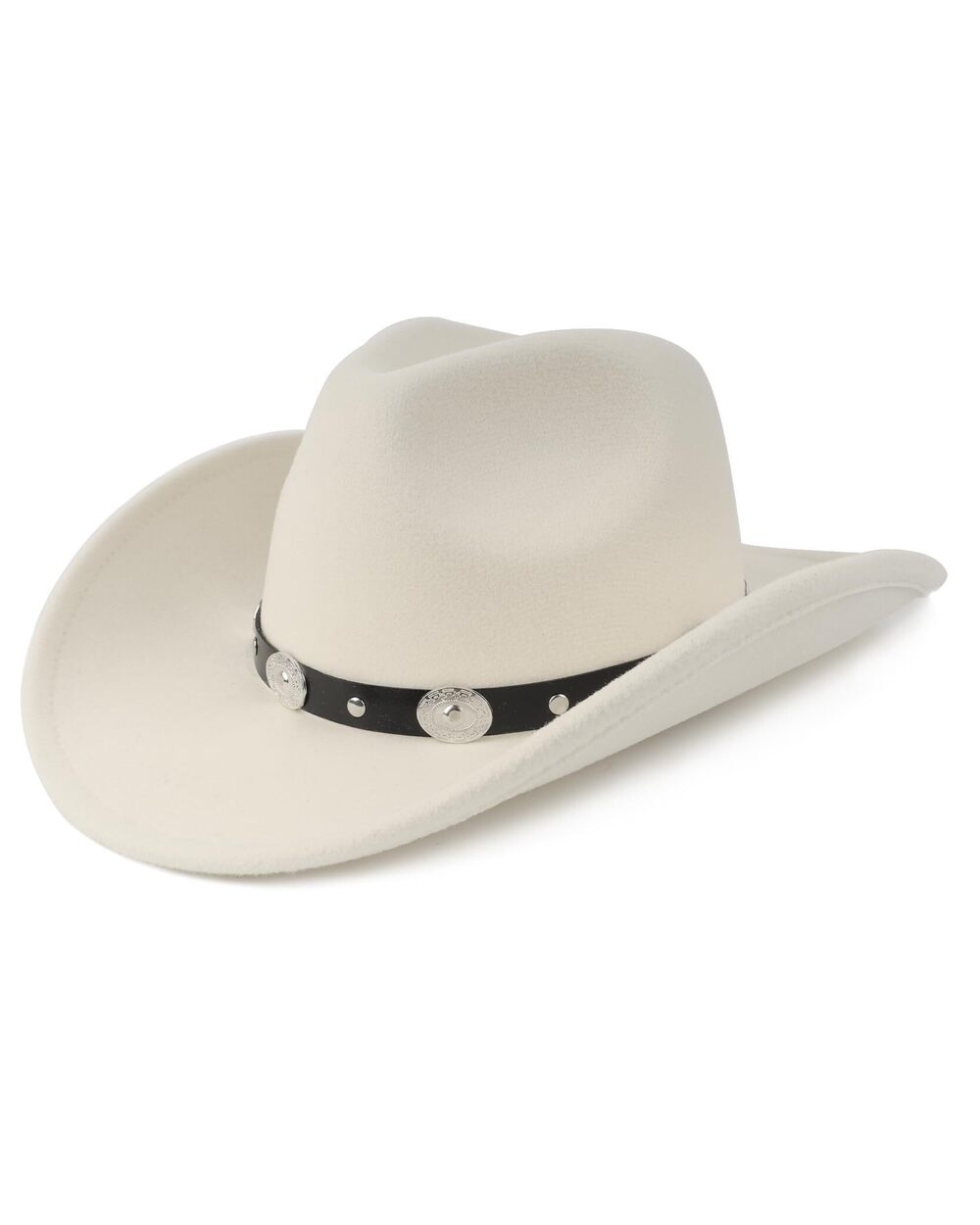 2796 Petite Felt Cowboy Hat ,Small Western Cowgirl Hat ,Adjustable Wide